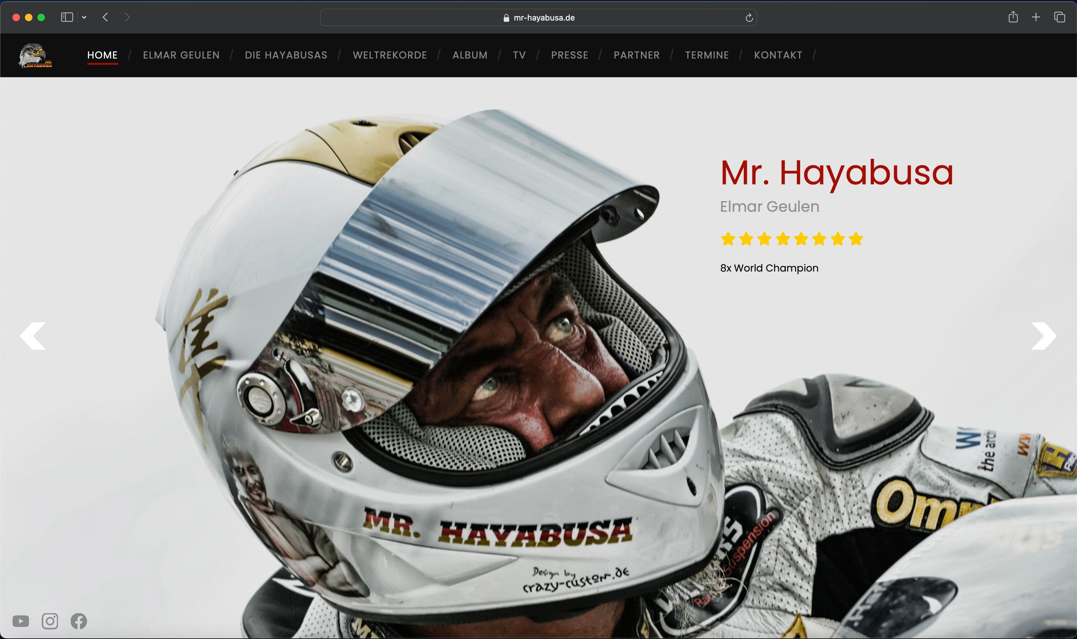 Website - Mr. Hayabusa