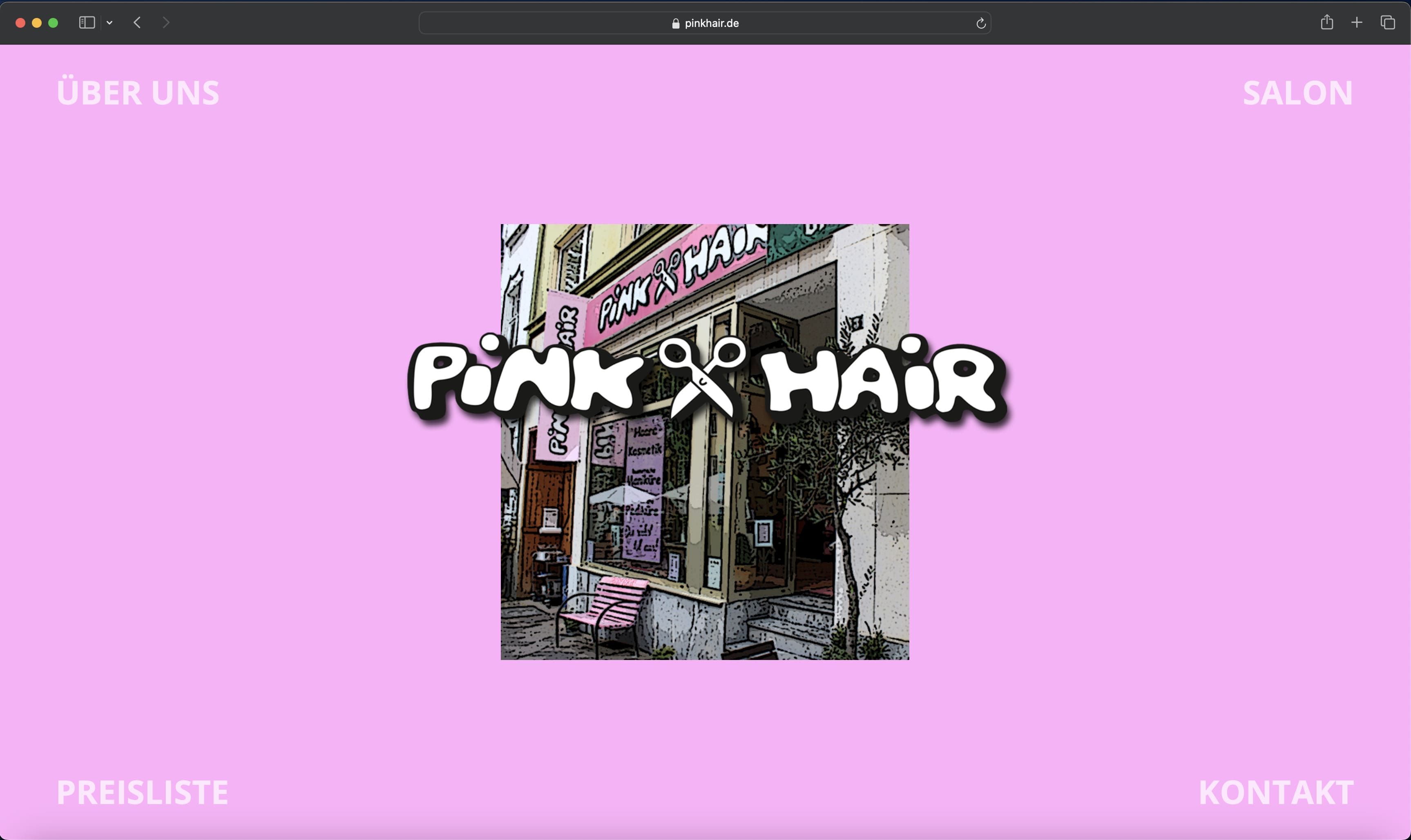 Website - Pink Hair